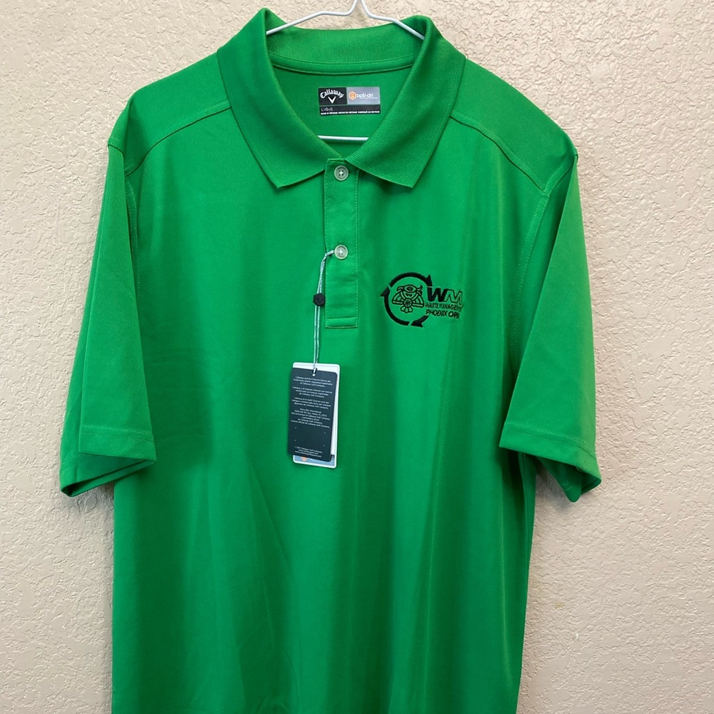 Callaway Vibrant Green Polo Shirt